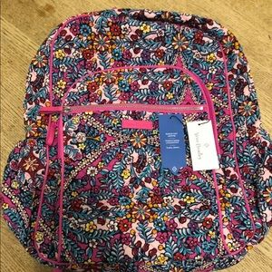 Vera Bradley Iconic Campus Backpack Kaleidoscope